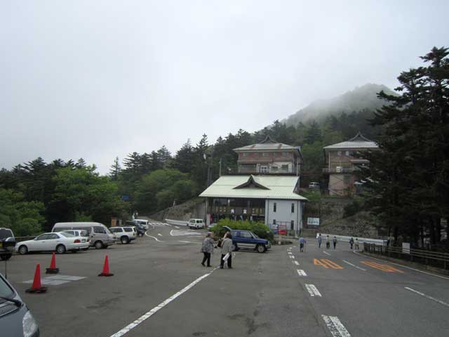 土小屋駐車場